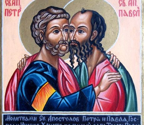 Святые первоверховные апостолы Петр и Павел.